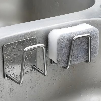 Samolepící Držák na houbičku Stříbrná – Zboží Mobilmania