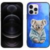 Pouzdro a kryt na mobilní telefon Apple mmCase na iPhone 12 Pro Max koala ve svetru