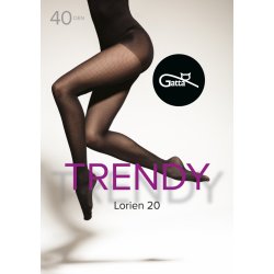 Gatta Lorien 20 Tights 40 DEN Nero