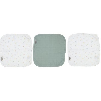 Luma mušelínové žínky na obličej Tropical Island 3 ks – Zboží Mobilmania