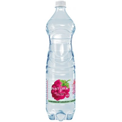 Natura Ochucená voda malina 6 x 1,5 l – Hledejceny.cz