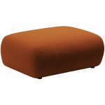 Micadoni Oranžová sametová podnožka Kate 99 x 60 cm – Zboží Mobilmania