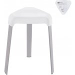 Orion stolička do sprchy bílá 42 cm, 45.5 cm, 42 cm – Hledejceny.cz