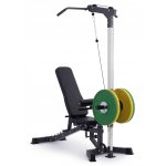 TRINFIT Bench L5 Pro s kopačem + bicepsovou opěrkou + kladkou – Zboží Dáma