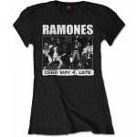 Ramones CBGB 1978 Girly Black – Zboží Dáma