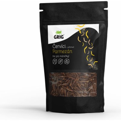 Grig Sušení Červíci Parmezán 20 g – Zboží Mobilmania