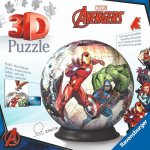 RAVENSBURGER 3D Puzzleball Marvel: Avengers 73 ks – Zboží Mobilmania