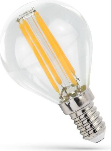 Wojnarowscy LED kulička E-14 230V 4W COG čip na skle teplá bílá 2700 3300K  žluté světlo čirá od 39 Kč - Heureka.cz