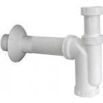 Dřezový sifon 1"1/2, odpad 50mm, bílá – Sleviste.cz