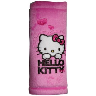 Kaufmann Návleky na bezpečnostní pásy Hello Kitty růžová – Zboží Mobilmania