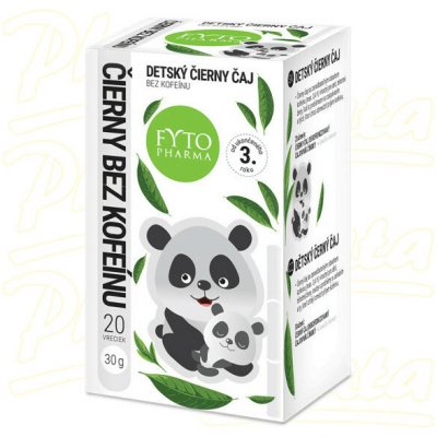 Fytopharma černý bez kofeinu 20 x 1,5 g – Zboží Mobilmania