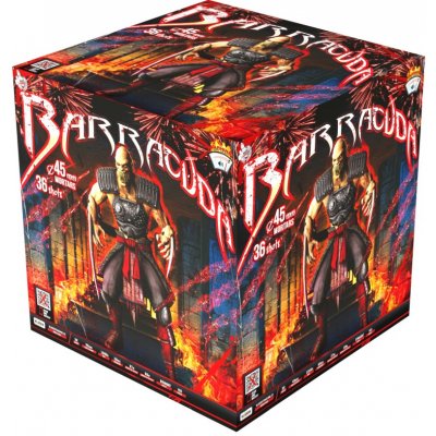 Kompaktní ohňostroj Baracuda 36 ran 45 mm – Zbozi.Blesk.cz