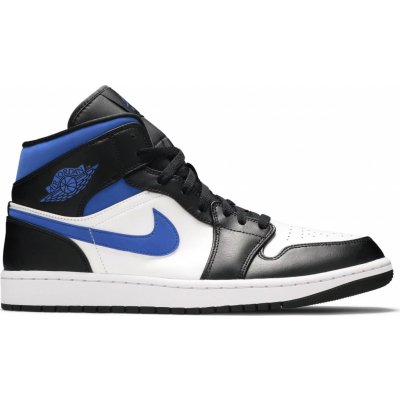 Jordan 1 Mid White Black Royal – Zboží Dáma