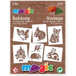 Papírové šablony MAGIC sada C1 Malá zvířata – Zbozi.Blesk.cz