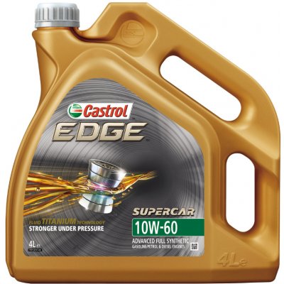 Castrol Edge Titanium FST Supercar 10W-60 4 l – Zboží Mobilmania