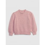GAP Baby pletený svetr CashSoft růžová – Sleviste.cz