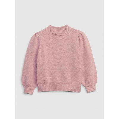 GAP Baby pletený svetr CashSoft růžová – Sleviste.cz