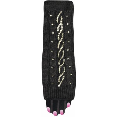 Elis náplety na ruce s kamínky tmavě šedá – Zboží Mobilmania