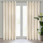 EUROFIRANY ZATEMŇOVACÍ ZÁVĚS NA KROUŽCÍCH VILLA 140X250 CM SVĚTLEBÉŽOVÁ – Hledejceny.cz