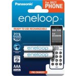 Panasonic Eneloop AAA 2ks 4MCCE/2BE – Zboží Mobilmania