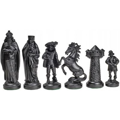 Plastové šachové figurky stylizované ve středověku Sunrise Chess & Games – Zboží Živě