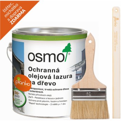 Osmo 1143 ochranná olejová lazura 0,75 l Stříbrný onyx – Zbozi.Blesk.cz