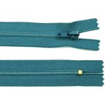 Spirálový zip no.3 nerozepínací 30cm - více barev color: 611 petrolejová modrá – Hledejceny.cz
