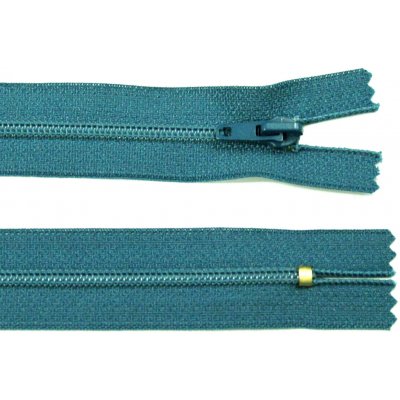 Spirálový zip no.3 nerozepínací 30cm - více barev color: 611 petrolejová modrá – Hledejceny.cz