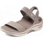 SKECHERS GO WALK ARCH FIT 140874/TPE béžová, dámské sandály – Zboží Dáma