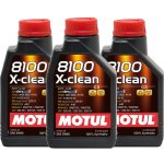 Motul 8100 X-clean 5W-40 1 l – Zboží Mobilmania