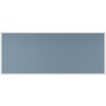 VMS VISION Stolový paraván EKONOMIK ekoTAB ostrý roh 160 x 65 cm tmavě šedý – Sleviste.cz