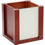 Stojan na psací potřeby dřevěný tmavý sublimace termotransfer – Sleviste.cz