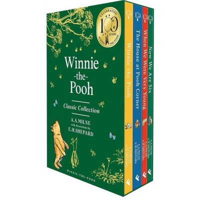 Winnie the Pooh Classic Collection: 4 Book Box Set – Hledejceny.cz