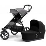 Thule Urban Glide 2 Grey Melange on Black 2021 + korbička – Zboží Mobilmania