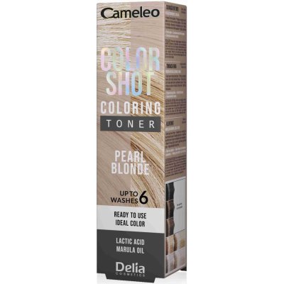 Delia Cosmetics Cameleo Color Shot toner Pearl Blonde 60 ml