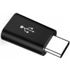 Adaptér a redukce k mobilu Alabanda E16 Redukce USB-C male-micro USB female Černá