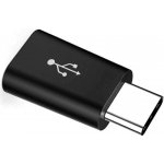 Alabanda E16 Redukce USB-C male-micro USB female Černá – Hledejceny.cz