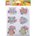 Wiky Kreativní set diamond nálepky Sovy – Hledejceny.cz
