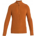 Icebreaker Mens Lodge LS Half Zip Sweater, Earth/Undyed/Cb – Zboží Mobilmania