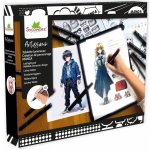 Artissimo Kreslící tablet s podsvícením Manga postavy – Sleviste.cz