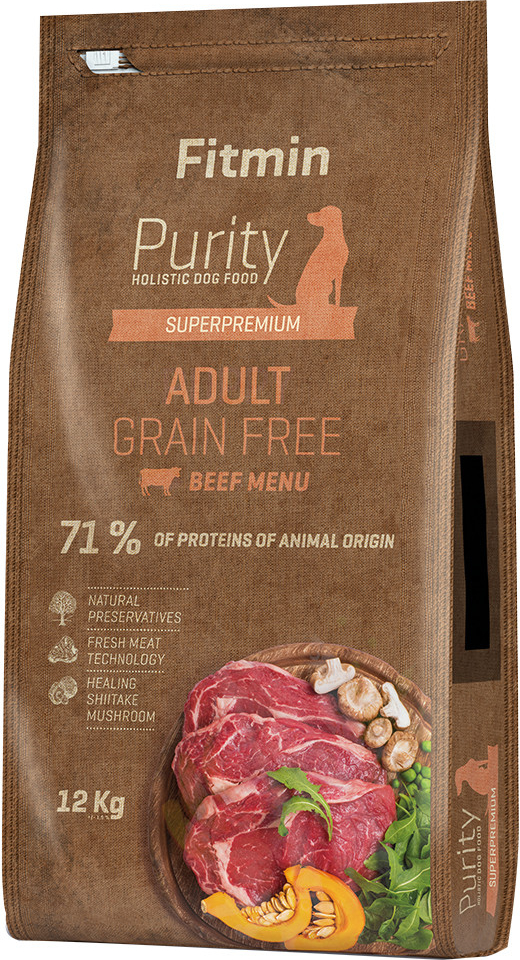 Fitmin Purity Adult Beef bezobilné 2 x 12 kg