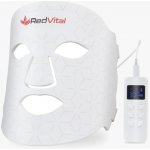 Maska s červeným světlem pro péči o pleť VitaMask 1.0 bílá – Sleviste.cz