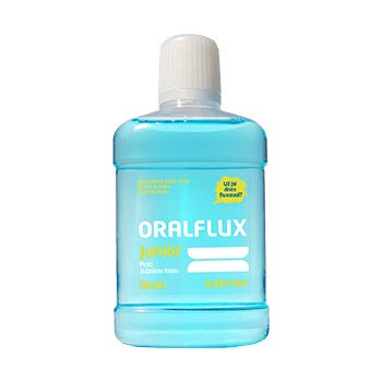 Oralflux Junior ovoce a máta ústní voda 90 ml