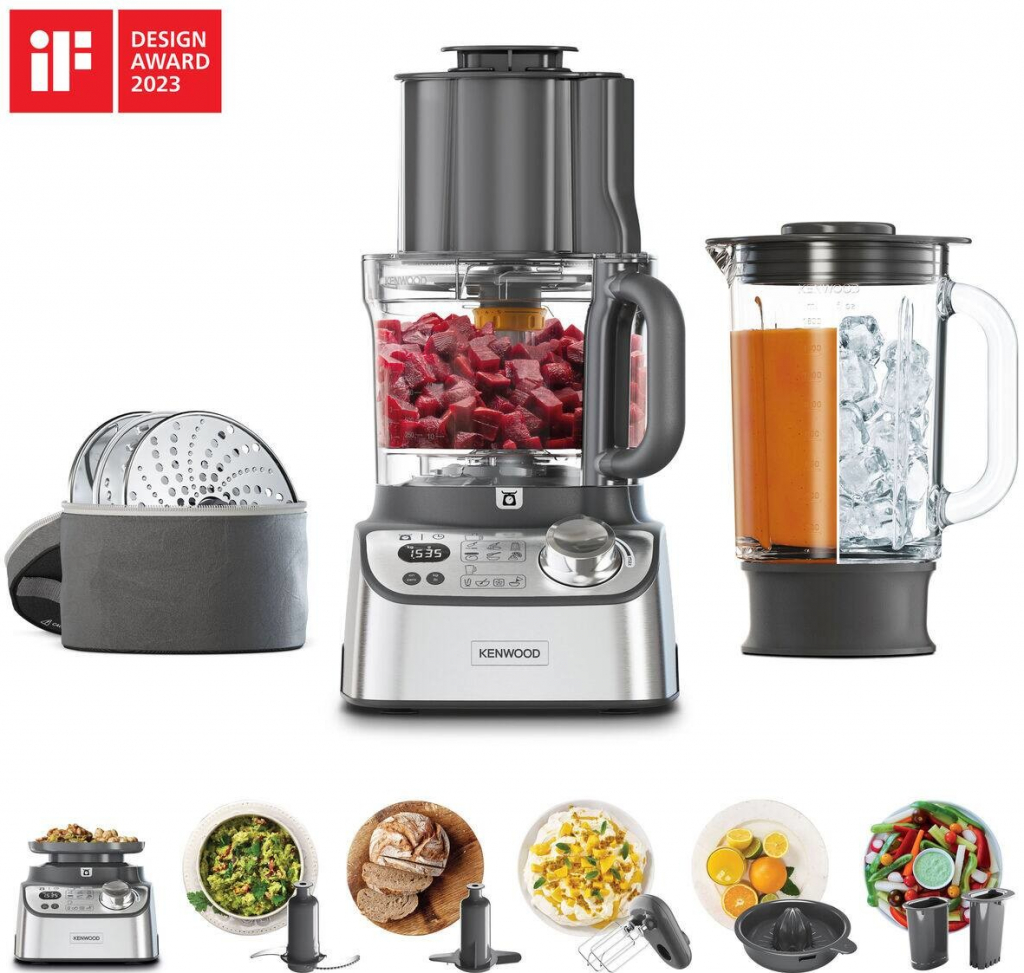 Kenwood MultiPro XL Weigh+ stříbrný FDM72.990SS