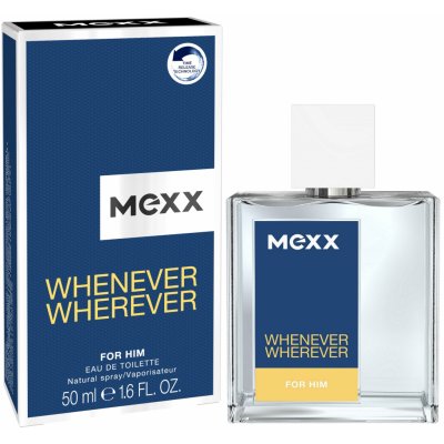 Mexx Whenever Wherever toaletní voda pánská 50 ml – Hledejceny.cz