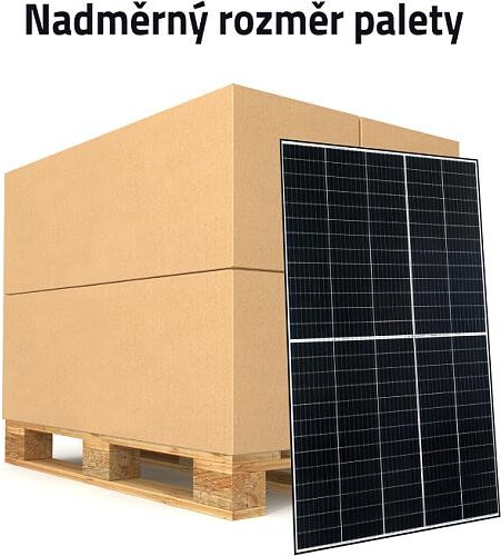 Risen Fotovoltaický solární panel 440W černý rámeček PERC Half Cut 36ks