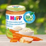 HiPP BIO Rýže s karotkou a krůtím masem 220 g – Zboží Dáma