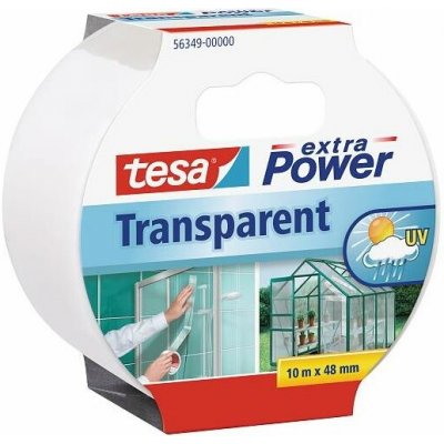 TESA lepící páska Extra Power Transparent, průhledná, silně lepivá, 10 m, 48 mm – Hledejceny.cz