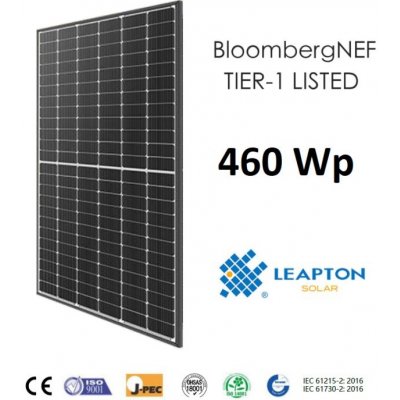 Leapton Fotovoltaický panelový modul s černým rámečkem 460W LP182 182-M-60-MH 1909x1134x30mm – HobbyKompas.cz