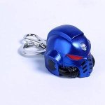Přívěsek na klíče Warhammer 40K Space Marine Primaris Helmet Ultramarine – Zboží Mobilmania